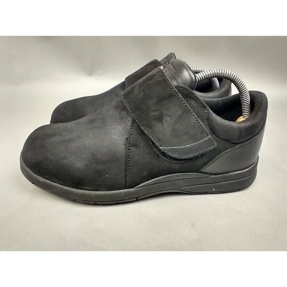 Drew Shoe Moonwalk Women’s 9.5 WW Strap Loafer Stretch Orthopedic Extra Wide - Picture 3 of 12